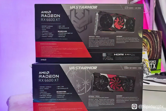 Vastarmor Radeon RX 6600 XT - pre-release originals from a previously unknown brand appeared on sale [2]