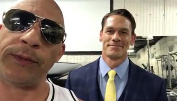     John Cena participated in the ninth installment "Fast and angry".  (Photo: Vin Diesel / Instagram)