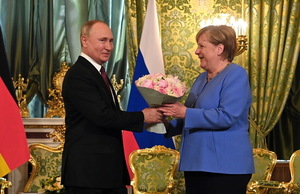 Moscow: Angela Merkel met with Vladimir Putin. "We always had an honest conversation"