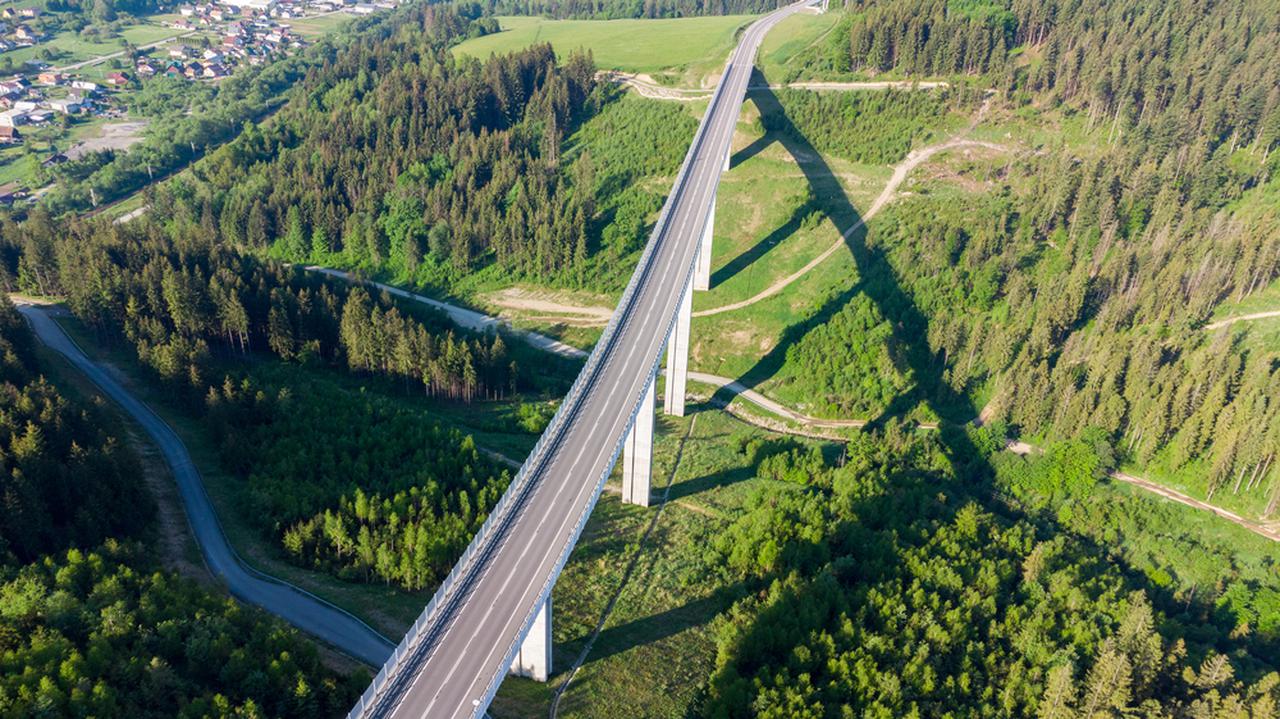 Slovakia.  The D3 motorway to Poland was closed earlier due to a contract with a film crew