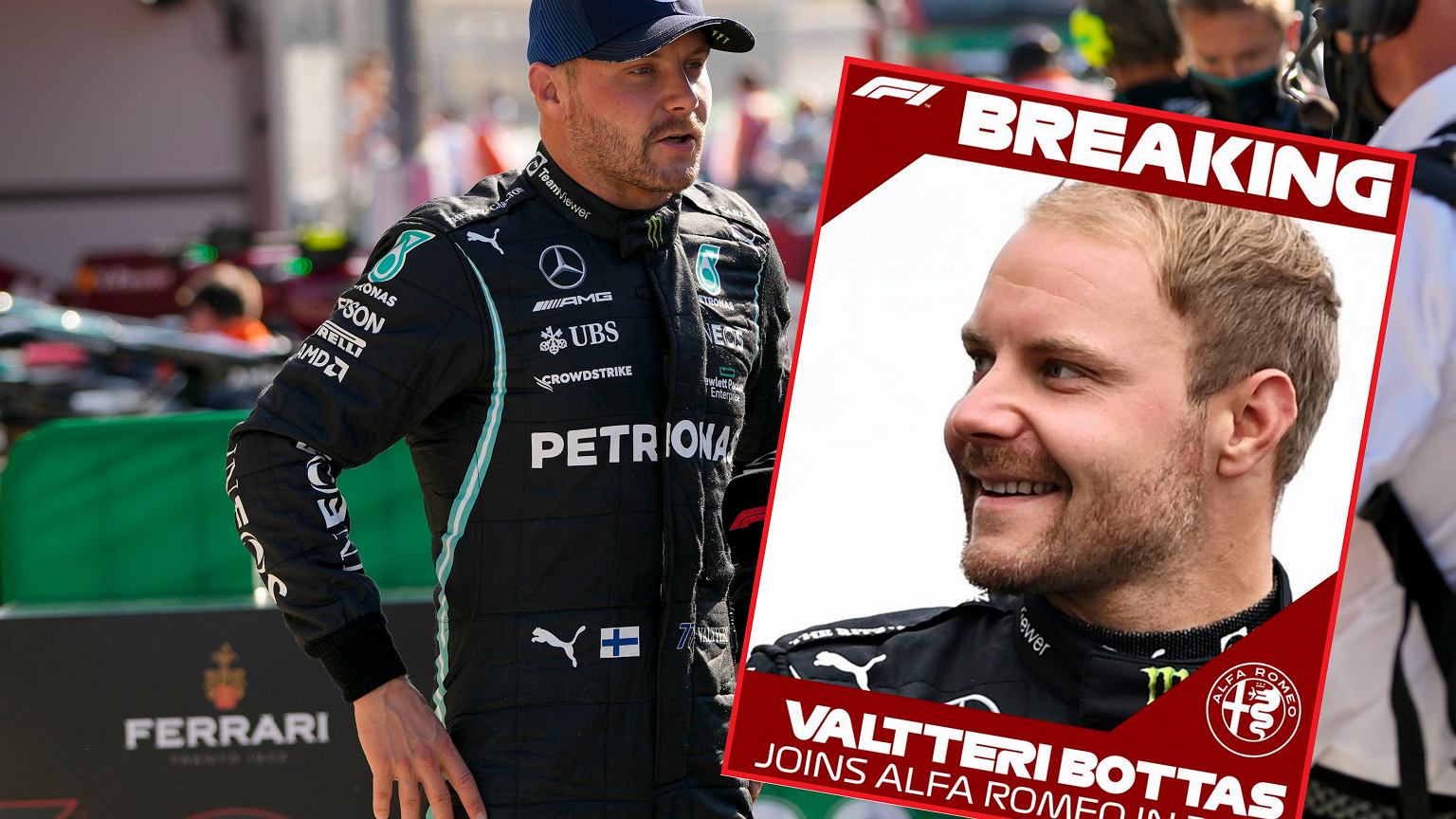 Valtteri Bottas has found a new team in F1!  The end of Robert Kubica's dreams?