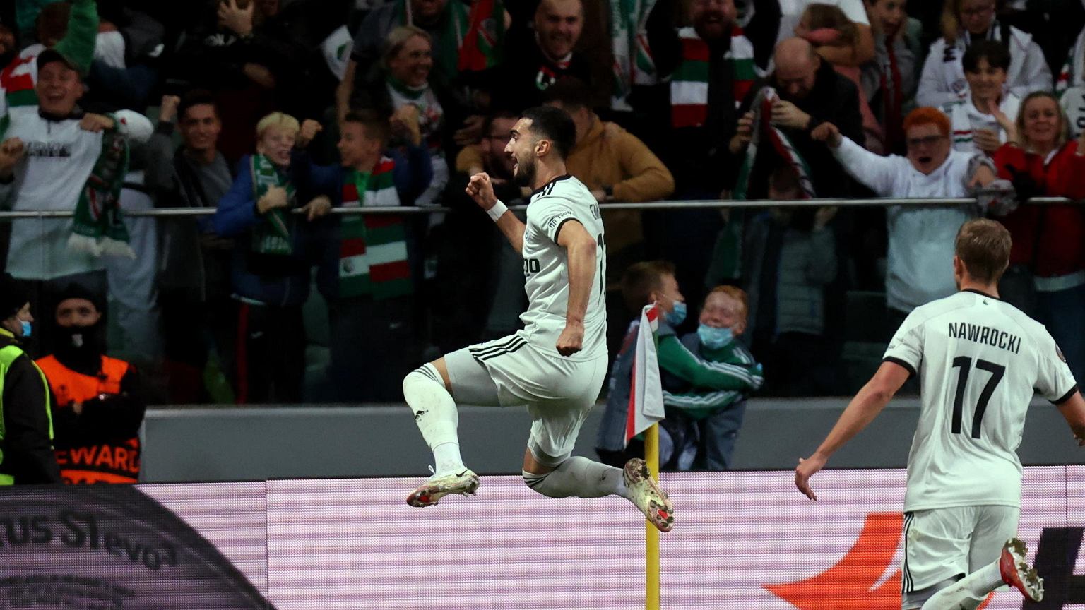 feeling!  Legia Warsaw beat Leicester City after a horror match at the end!