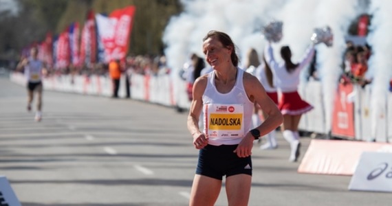 Karolina Nadolska broke the Polish half-marathon record