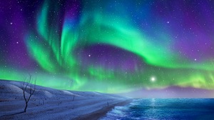 A solar storm hit the Earth.  Stunning pictures of the aurora borealis