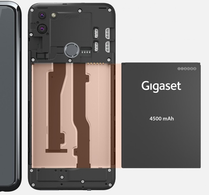 Gigaset GS5 - an interesting smartphone with a MediaTek Helio G85 processor, a removable battery and wireless charging support [3]