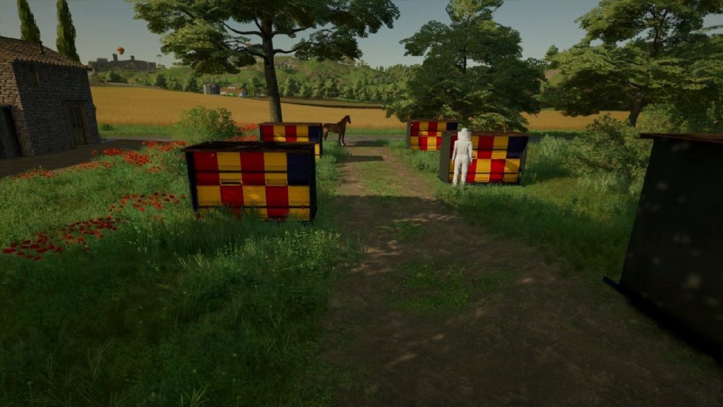Farming Simulator 22: The new trailer shows beehives and greenhouses