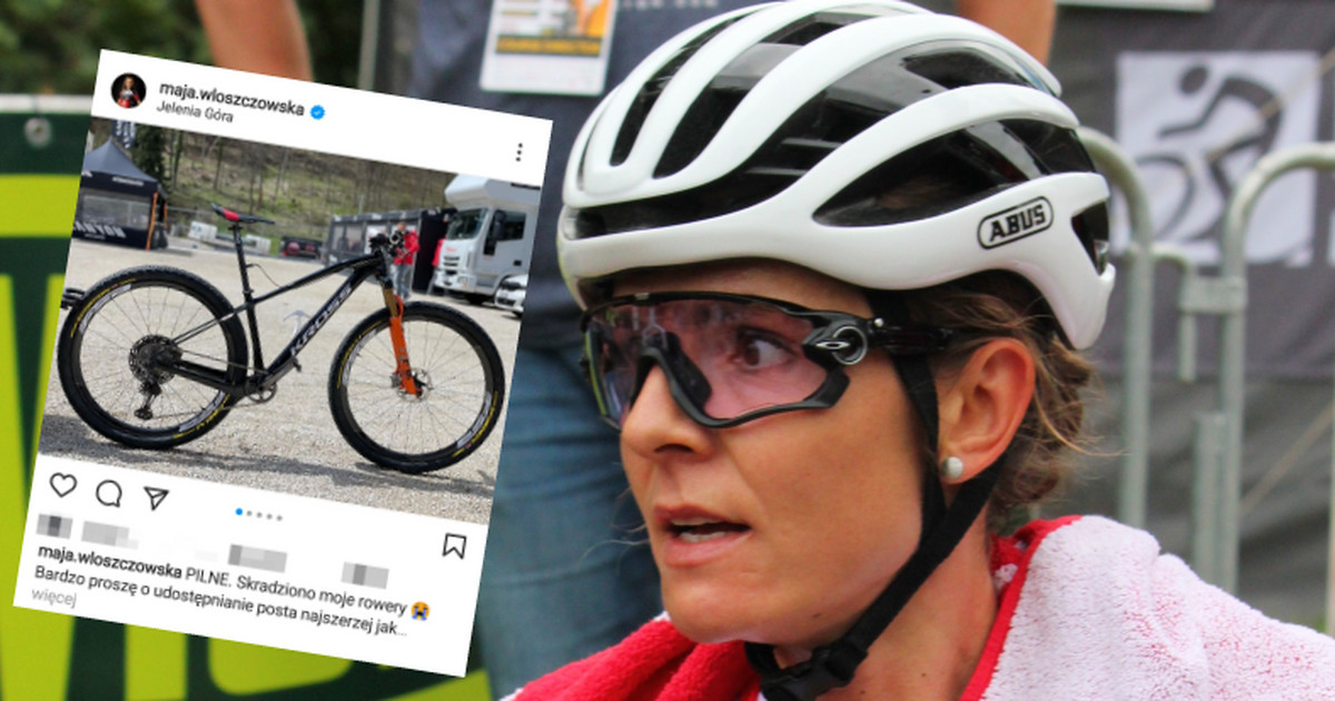 Maja Włoszczowska has recovered the stolen bikes.  The quick reaction allowed the culprit to be caught