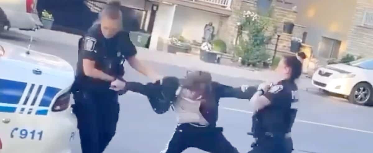 Minor needed after police beat two women