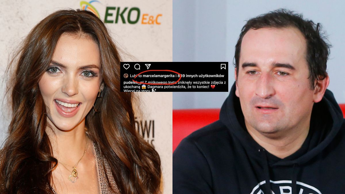 Mysek Kotersky and Dagmara Bryzek have already broken up.  Marcela Leszczak like her... (photo)