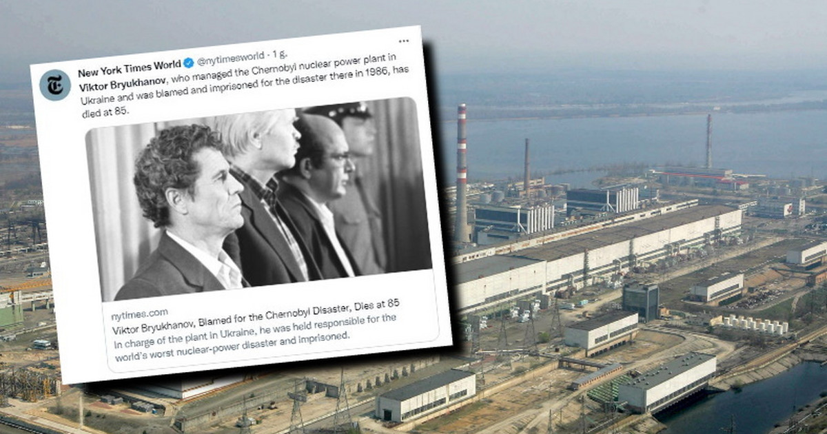 Victor Briocciano passed away.  He was jointly responsible for the Chernobyl disaster