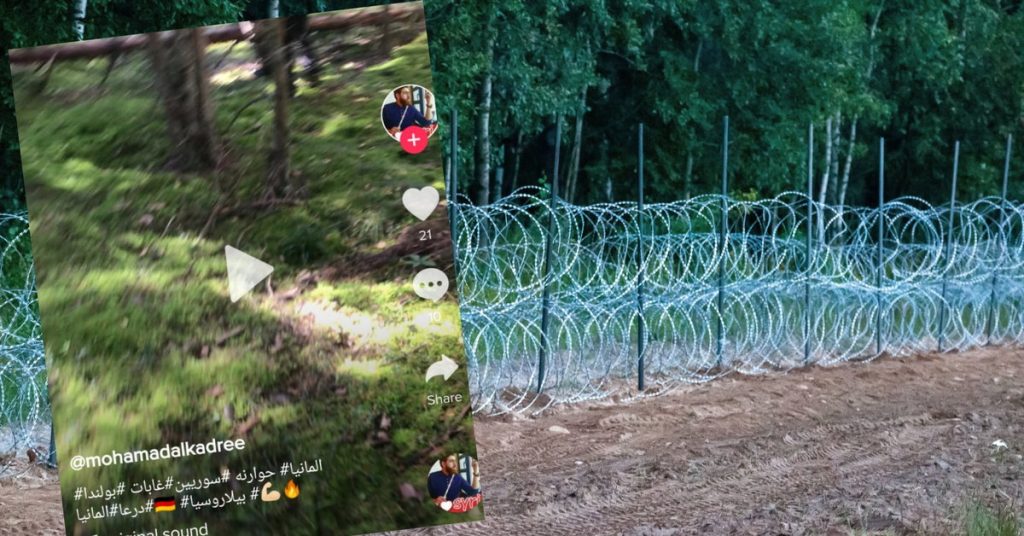 border crisis.  TikTok as a source of information from the Polish-Belarusian border