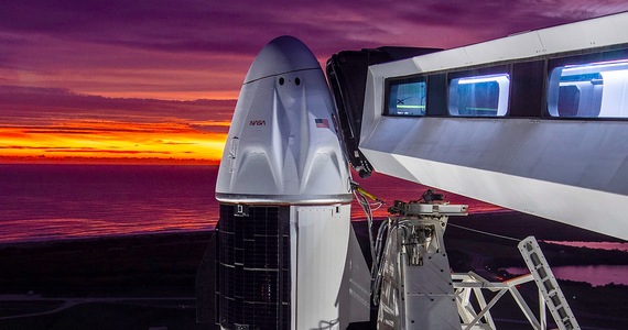 Interesting things are happening in the Crew Dragon capsule by SpaceX