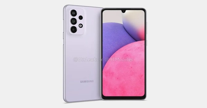 Samsung Galaxy A33 5G in first renderings.  It is a very attractive mid-range smartphone, but it has one major drawback [3]