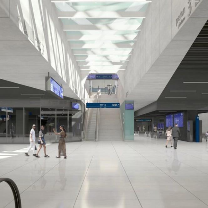 This is what a western railway station would look like