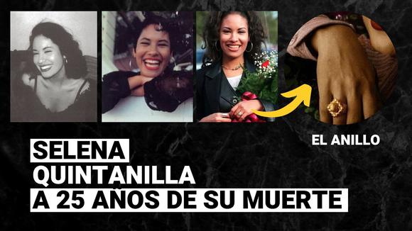 25 years after the death of Selena Quintanilla: What's behind the ring the singer wore?