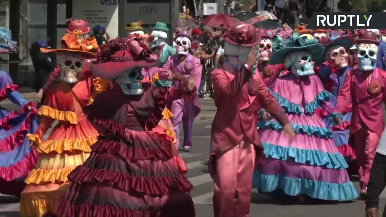 Day of the Dead in Mexico.  A new tradition is back, it started with the movie Bond