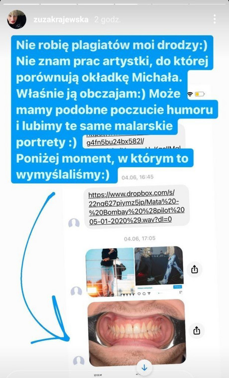 Comment from Zuzanna Krajewska