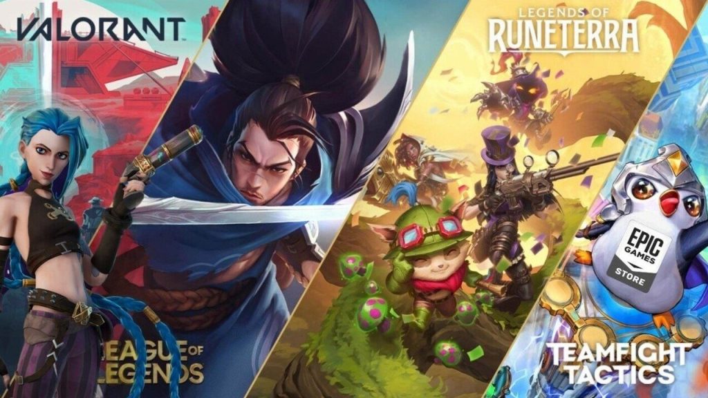 League of Legends and other Riot Games are now available on the Epic Games Store