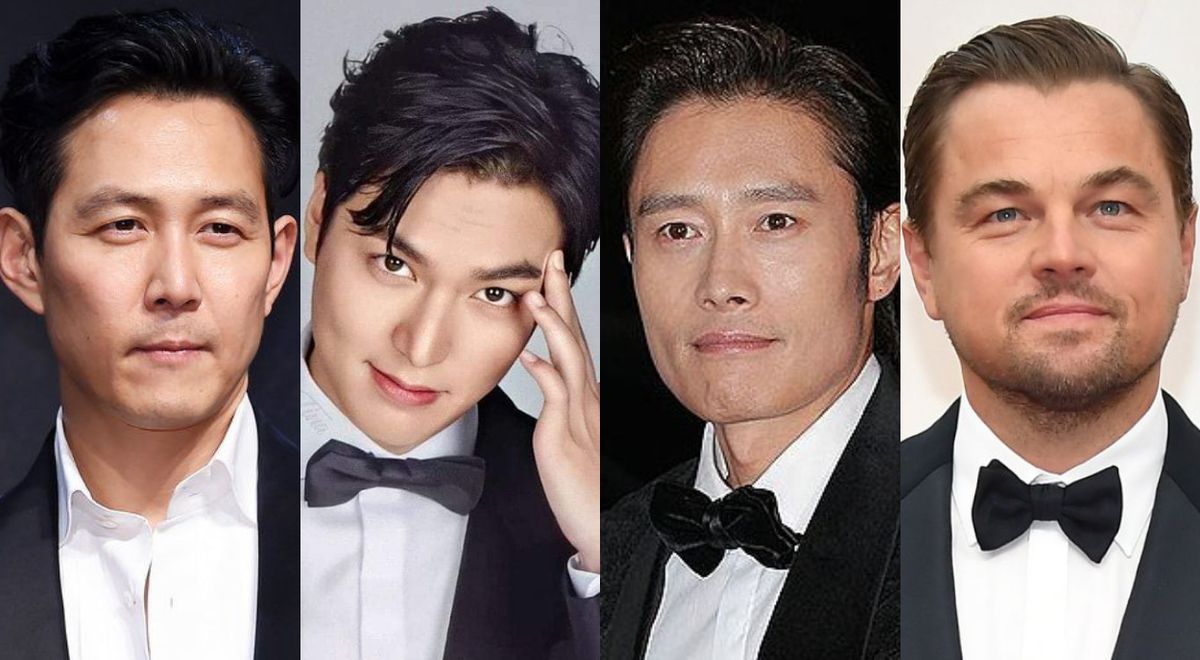Lee Min Ho in Los Angeles with Lee Jung Jae, Leonardo DiCaprio and Lee Byung Han |  2021 Art + Movie Gala |  Asian culture