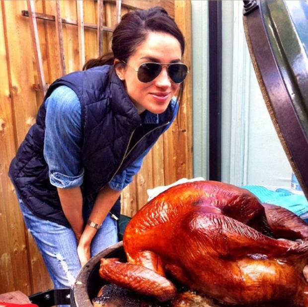 In 2016, Megan from Sussex revealed that she once cooked a perfect Thanksgiving turkey.  (Photo: Instagram)