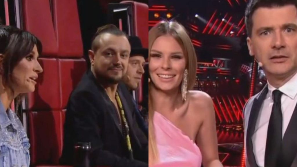 "Voice of Poland".  Live episodes will start.  The viewers and the jurors decided who went to the next stage