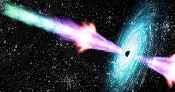A huge black hole has leaked into our galaxy
