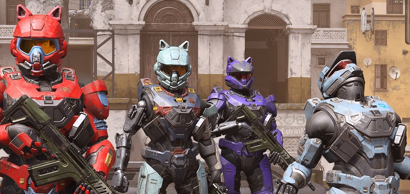 Halo Infinite with cat ears on helmet $10.  Players ask "What will this happen?"