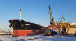 Szczecin port unloads fertilizer giant.  32.2 thousand tons of urea
