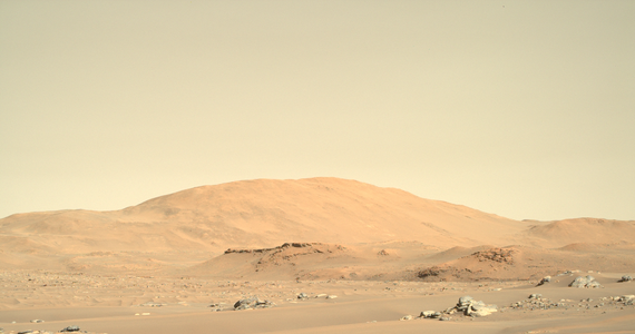 Mars is immortalized.  NASA shared an amazing photo