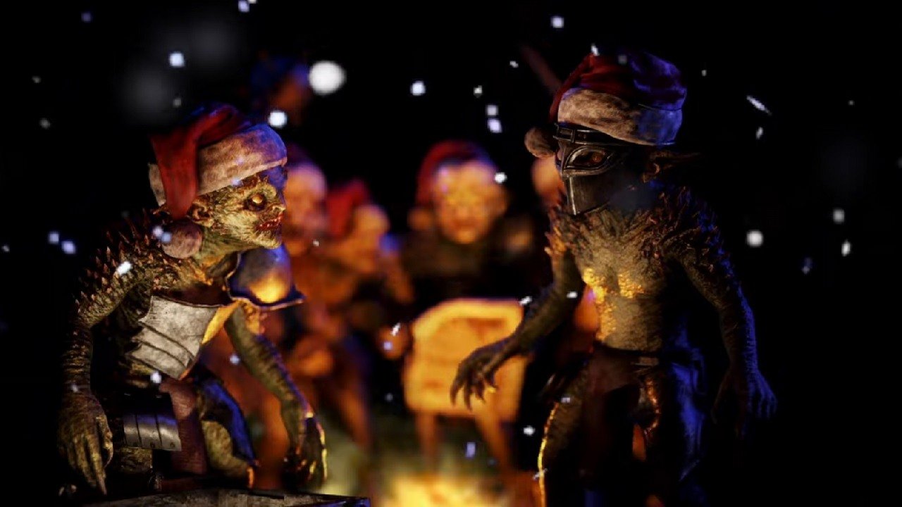 Orcs from Gothic Remake wishes all Christmas lovers