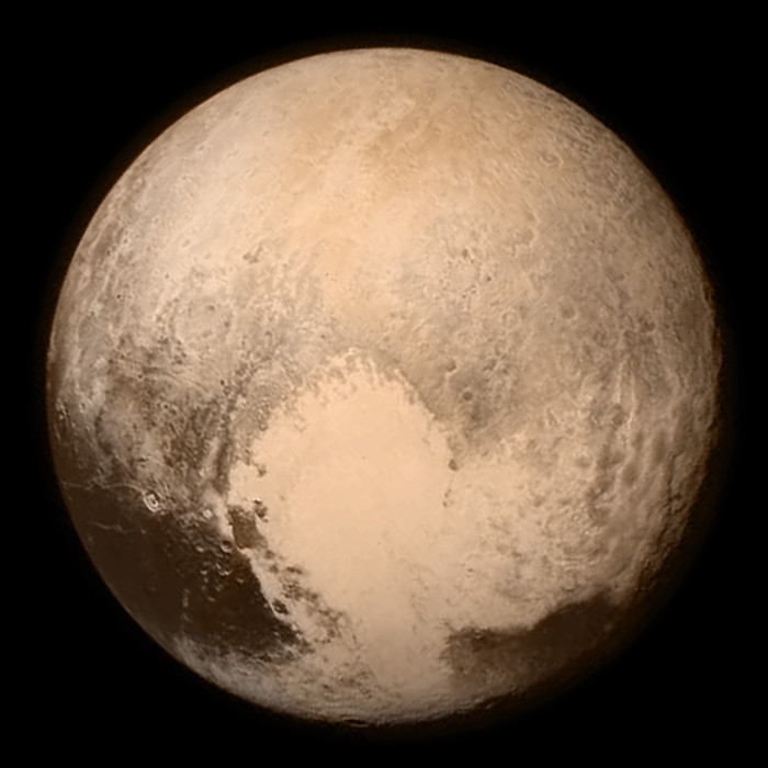 Pluto - image taken by the New Horizons spacecraft 