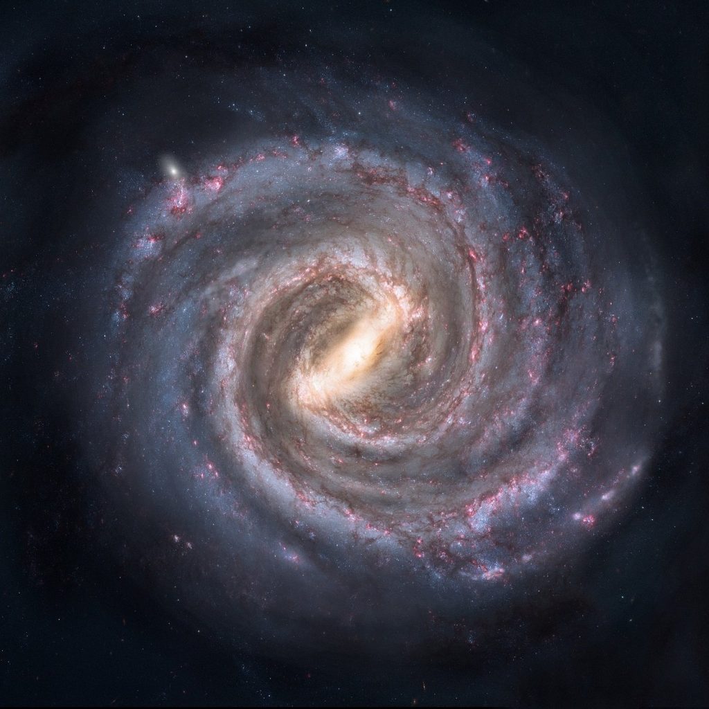 The Milky Way has an anomaly.  Standard low metal there