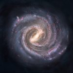 The void after the dying stars.  A surprising note in the Milky Way