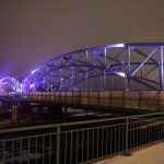 Pink bridge will remind you of cervical cancer prevention