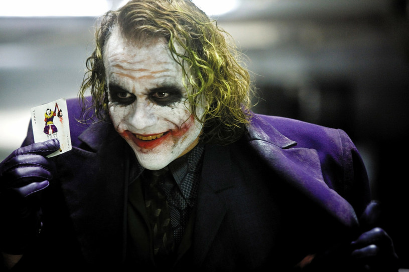 Heath Ledger Jaco Joker w 2008 Rocco.  / Warner Bros. / Courtesy Everett Group / East News