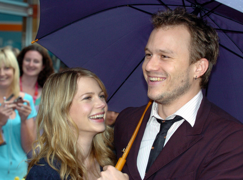 Heath Ledger and his wife Michelle William at the Australian premiere "Brokeback Mountain", 2006. / Associated Press / East News / East News
