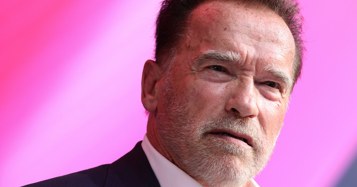 Arnold Schwarzenegger in a car accident