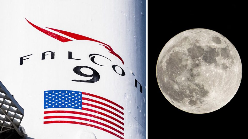 Rakieta SpaceX na kursie kolizyjnym z Księżycem. (fot. Shutterstock)