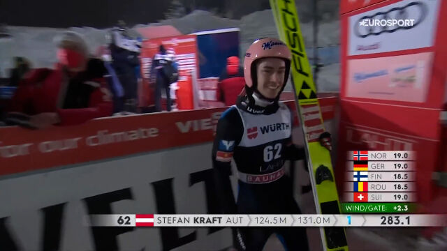 Kraft won the Friday competition in Lahti