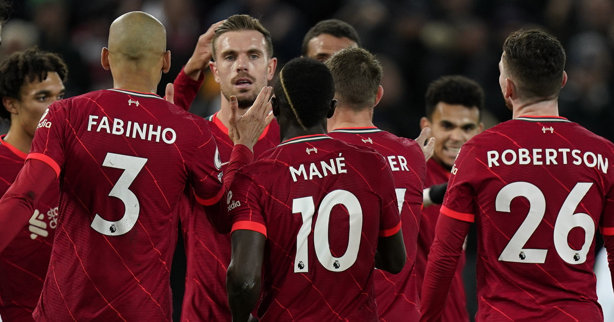 English Premier League: Liverpool six goals and Cleach in three quarters of an hour