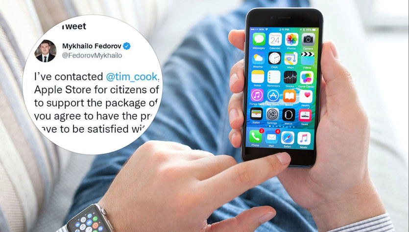 Mikhailo Fedorov urges Apple to cut off Russia's connection with iPhones and the App Store