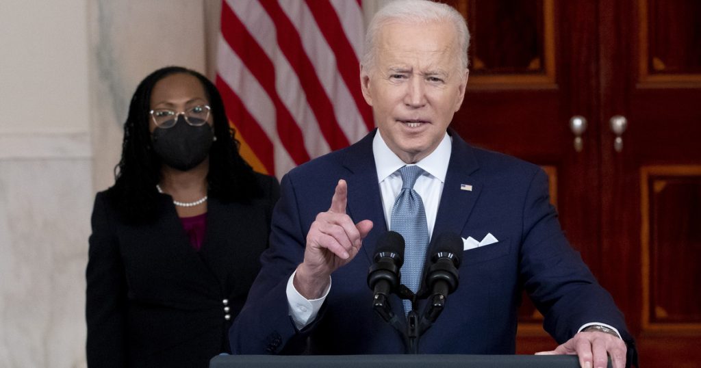 Russia and Ukraine war.  Joe Biden will impose sanctions on Putin