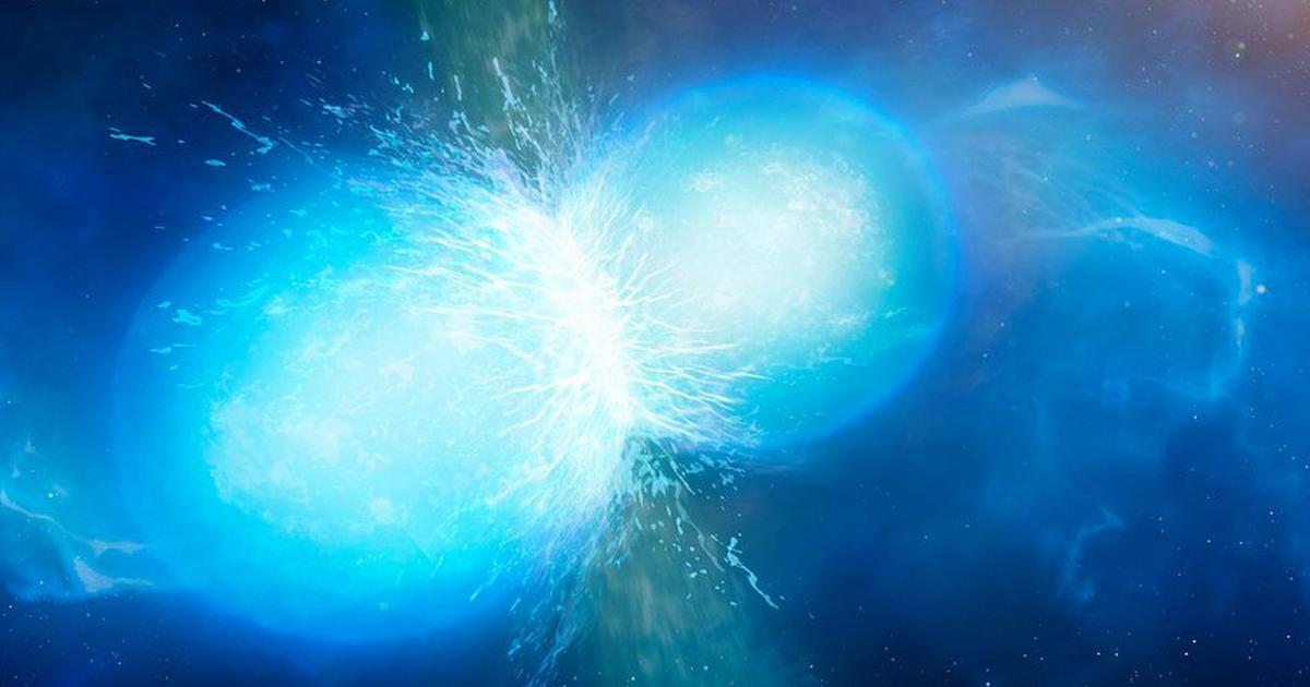 Scientists first noticed the cosmic kelon's glow