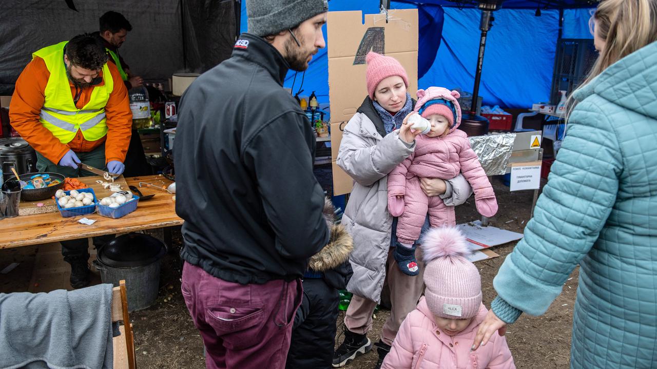Russia's attack on Ukraine.  Over a million refugees have been accepted into Poland