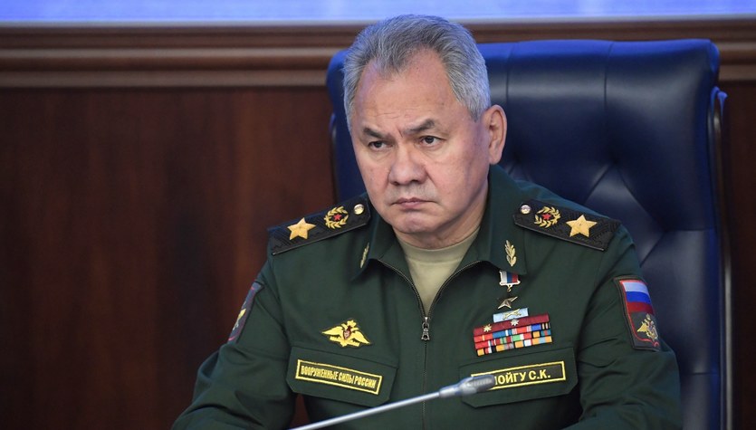 Sergei Shoigu came back and scored another goal.  It's Donbass