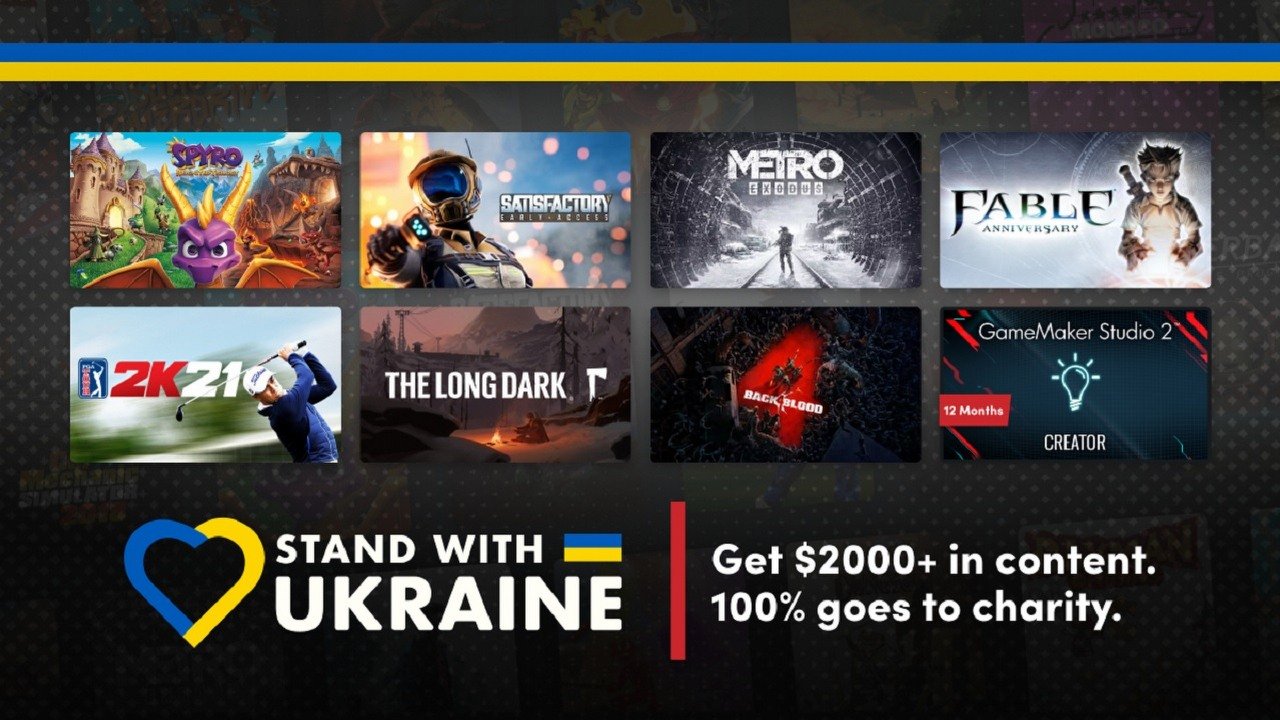$20 Million a Week - A Huge Success for Humble's Ukraine Package