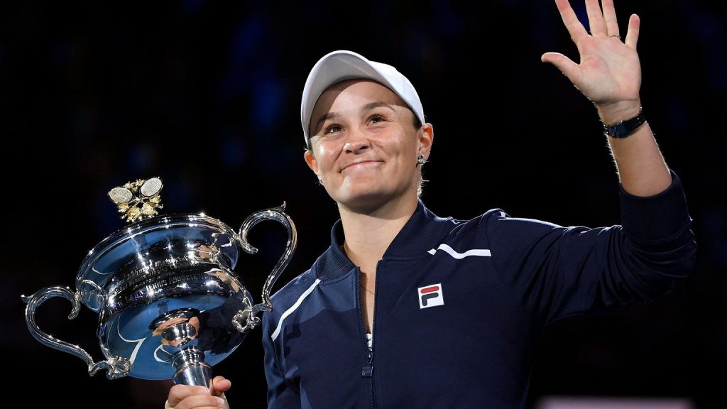 Ashleigh Barty announced her retirement.  Iga ¦wi ± tek will become the world's leading tennis player