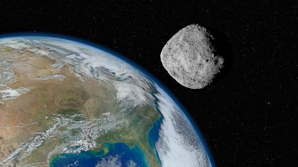 Cosmos.  An asteroid was discovered two hours before it entered the Earth's atmosphere