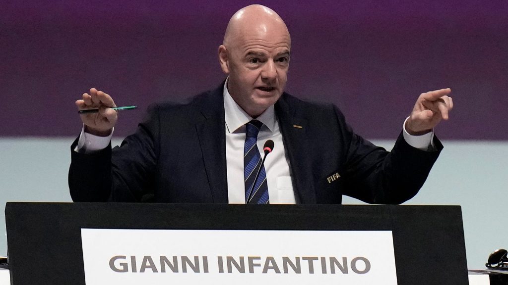FIFA suspends three members but Infantino had one opinion on Russia.  Football is 'fantastic'