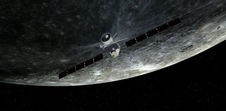 BepiColombo - a probe that explores the planet Mercury in more detail 